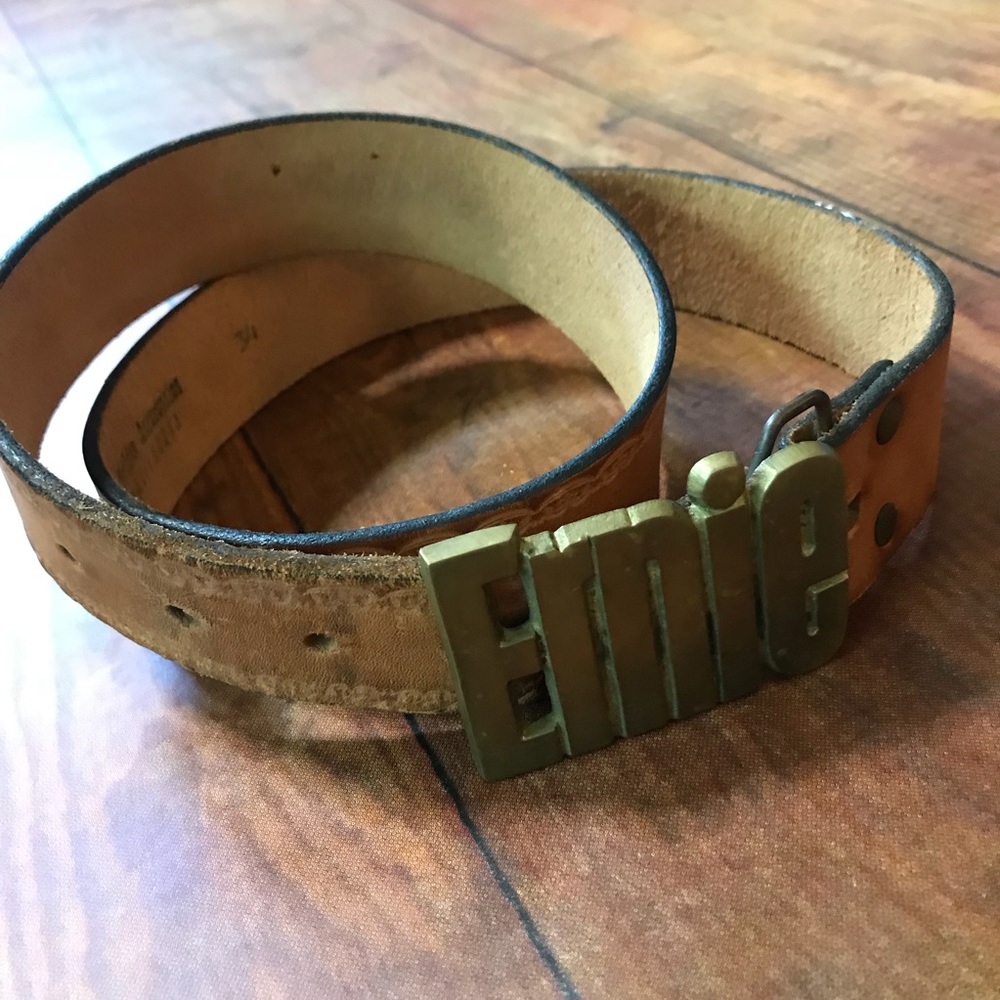 Vintage “Ernie” Buckle Maverick California Belt